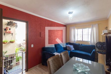 Sala  de casa de condomínio para alugar com 2 quartos, 63m² em Vila Inglesa, São Paulo