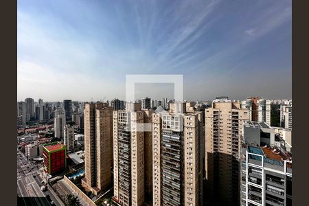 Vista Sacada Sala de apartamento à venda com 2 quartos, 66m² em Santo Amaro, São Paulo