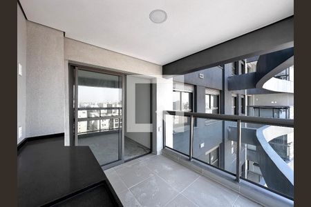 Sacada Sala de apartamento à venda com 2 quartos, 66m² em Santo Amaro, São Paulo