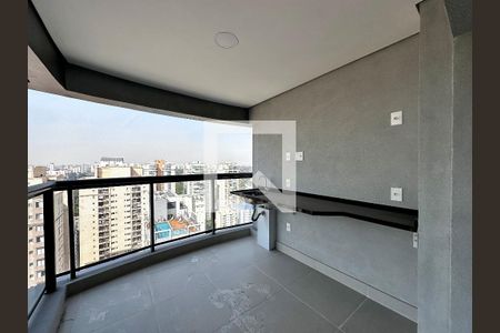 Sacada Sala de apartamento à venda com 2 quartos, 66m² em Santo Amaro, São Paulo