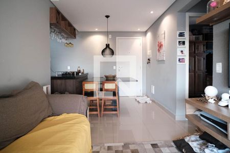 Sala/Cozinha de apartamento à venda com 2 quartos, 62m² em Vila Rio Branco, São Paulo