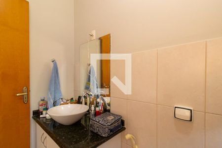 Banheiro da suíte de casa à venda com 3 quartos, 168m² em Bosque de Barão Geraldo, Campinas