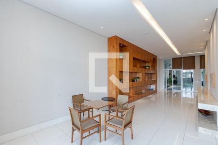 Área comum de apartamento para alugar com 1 quarto, 50m² em Campo Belo, São Paulo
