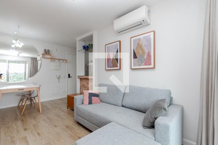 Apartamento para alugar com 50m², 1 quarto e 1 vaga Apartamento para alugar com 50m², 1 quarto e 1 vagaSala