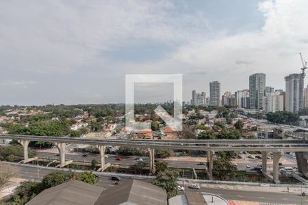 Vista da Varanda de apartamento para alugar com 1 quarto, 50m² em Campo Belo, São Paulo