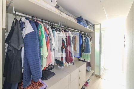 Suíte 1 Master - Closet de apartamento à venda com 3 quartos, 160m² em Recreio dos Bandeirantes, Rio de Janeiro