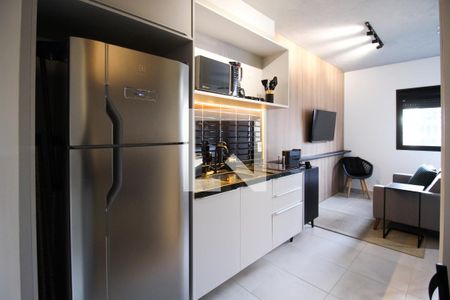 Studio à venda com 26m², 1 quarto e sem vagaCozinha Studio