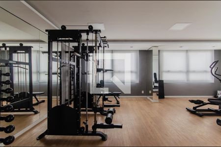 Studio para alugar com 23m², 1 quarto e sem vaga Studio para alugar com 23m², 1 quarto e sem vagaÁrea comum - Academia