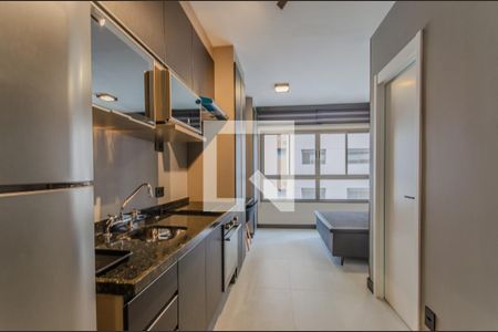 Studio para alugar com 23m², 1 quarto e sem vaga Studio para alugar com 23m², 1 quarto e sem vagaCozinha