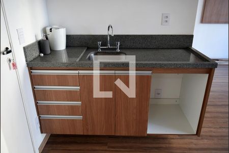 Sala/Cozinha integrados de kitnet/studio à venda com 1 quarto, 30m² em Pinheiros, São Paulo