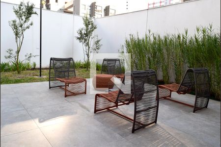 Studio à venda com 30m², 1 quarto e sem vagaChurrasqueira