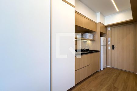 Cozinha de kitnet/studio para alugar com 1 quarto, 30m² em Vila Mariana, São Paulo