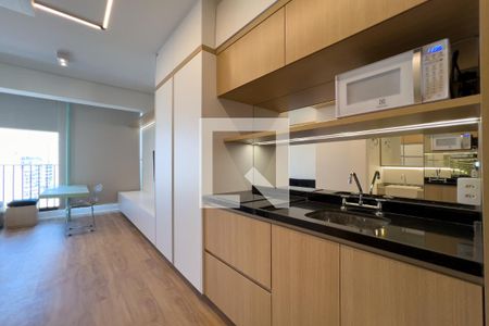 Cozinha de kitnet/studio para alugar com 1 quarto, 30m² em Vila Mariana, São Paulo