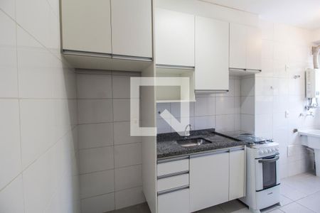 Apartamento para alugar com 60m², 2 quartos e 1 vagaDetalhe da cozinha