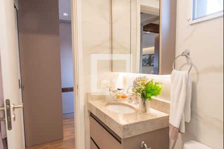 Apartamento à venda com 140m², 3 quartos e 2 vagasBanheiro da suíte 3