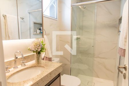 Apartamento à venda com 140m², 3 quartos e 2 vagasBanheiro da suíte 3