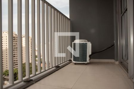 Varanda do Studio de kitnet/studio à venda com 1 quarto, 21m² em Vila Clementino, São Paulo