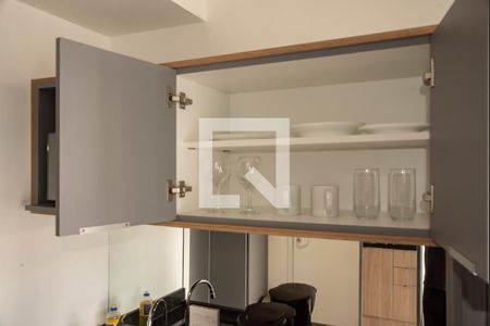 Studio à venda com 21m², 1 quarto e sem vagaCozinha