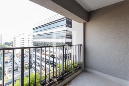 Varanda de apartamento à venda com 1 quarto, 51m² em Indianópolis, São Paulo