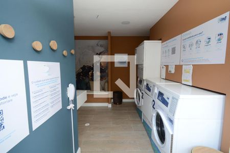 Apartamento para alugar com 36m², 2 quartos e sem vagaÁrea comum - Lavanderia