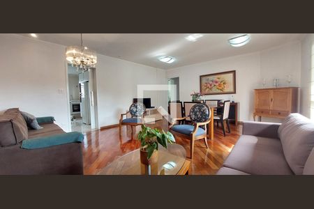 Sala de apartamento à venda com 4 quartos, 143m² em Vila Guiomar, Santo André