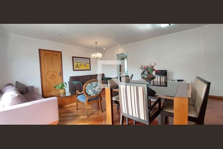 Sala de apartamento à venda com 4 quartos, 143m² em Vila Guiomar, Santo André