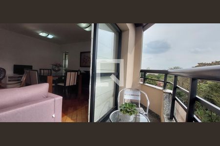 Varanda Sala de apartamento à venda com 4 quartos, 143m² em Vila Guiomar, Santo André