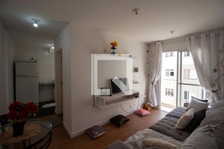 Sala de apartamento para alugar com 2 quartos, 47m² em Vila Nova Curuca, São Paulo