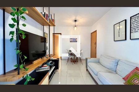 Sala de apartamento à venda com 3 quartos, 111m² em Calafate, Belo Horizonte