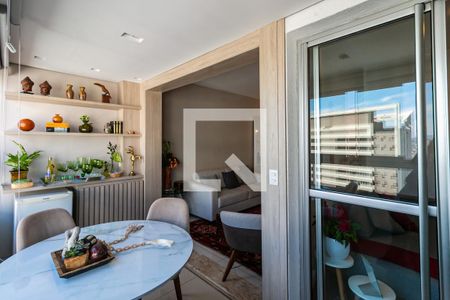 Varanda Sala de apartamento à venda com 3 quartos, 88m² em Vila da Serra, Nova Lima