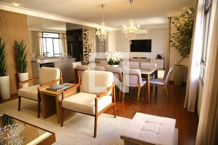 Sala de apartamento para alugar com 4 quartos, 230m² em Centro, São Bernardo do Campo