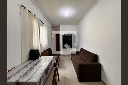 Sala de apartamento à venda com 3 quartos, 89m² em Vila Humaita, Santo André