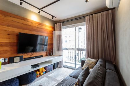 Sala de apartamento para alugar com 2 quartos, 84m² em Moema, São Paulo