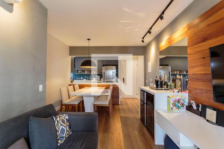 Sala de apartamento para alugar com 2 quartos, 84m² em Moema, São Paulo