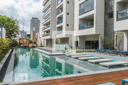 Studio para alugar com 26m², 1 quarto e sem vaga Studio para alugar com 26m², 1 quarto e sem vagaPiscina