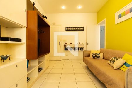 Detalhe da sala de apartamento à venda com 2 quartos, 52m² em Ipanema, Rio de Janeiro