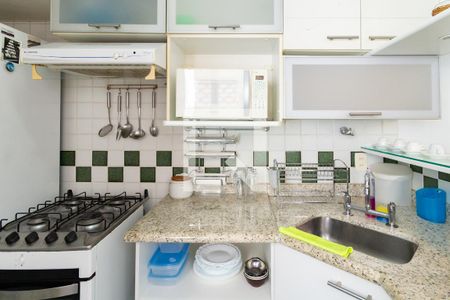 Apartamento à venda com 52m², 2 quartos e 1 vagaDetalhe de cozinha