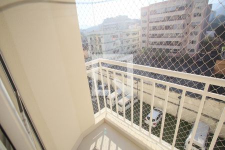 Varanda da Sala de apartamento à venda com 2 quartos, 52m² em Taquara, Rio de Janeiro