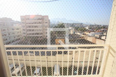 Varanda da Sala de apartamento à venda com 2 quartos, 52m² em Taquara, Rio de Janeiro