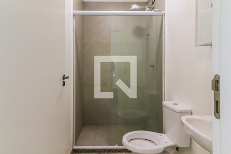 Banheiro de kitnet/studio para alugar com 1 quarto, 20m² em Vila Antonio, São Paulo