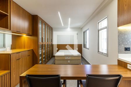 Studio à venda com 29m², 1 quarto e 1 vagaStudio