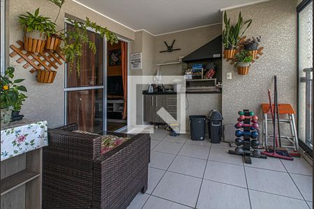 sacada com churrasqueira de apartamento para alugar com 2 quartos, 67m² em Sacomã, São Paulo