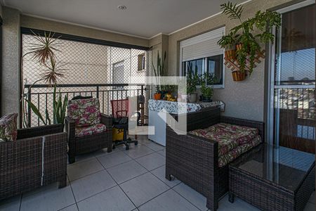 sacada com churrasqueira de apartamento para alugar com 2 quartos, 67m² em Sacomã, São Paulo