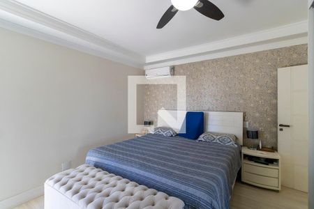 Quarto da suíte 1 de casa de condomínio à venda com 4 quartos, 570m² em Swiss Park, Campinas