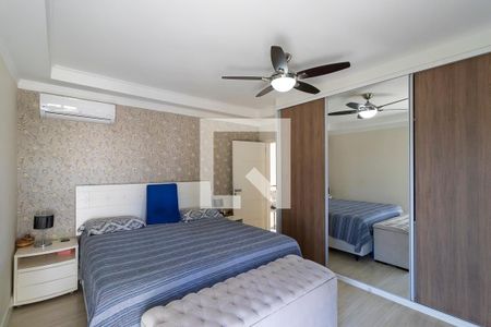 Quarto da suíte 1 de casa de condomínio à venda com 4 quartos, 570m² em Swiss Park, Campinas