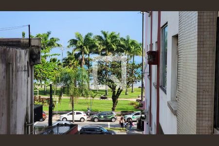 Vista da Varanda de apartamento para alugar com 2 quartos, 77m² em Embaré, Santos
