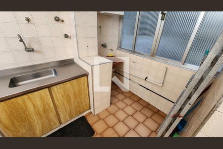 Cozinha e Área de Serviço de apartamento para alugar com 2 quartos, 77m² em Embaré, Santos