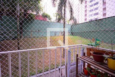 Sala - Varanda de apartamento para alugar com 2 quartos, 50m² em Jardim São Savério, São Paulo