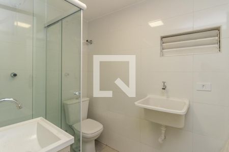 Banheiro de kitnet/studio para alugar com 1 quarto, 40m² em Sé, São Paulo