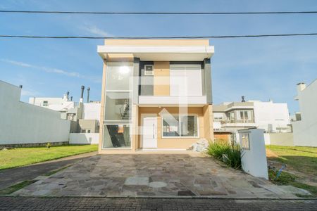 Casa de condomínio à venda com 162m², 3 quartos e 2 vagasFachada